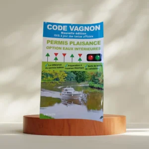 Le livre de révision option eaux intérieures en boutique au bateau école Cercle Nautique by Cefom