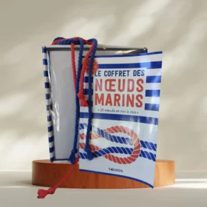 Le coffret des nœuds marins en boutique au bateau école Cercle Nautique by Cefom
