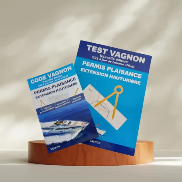Le livre de révision et d'exercice extention hauturière en boutique au bateau école Cercle Nautique by Cefom