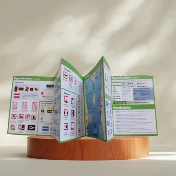 Le memento permis fluvial en boutique au bateau école Cercle Nautique by Cefom